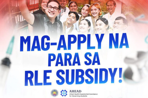 Bam Aquino Helps Launch CHED AHEAD Grant for Nursing and Allied Health Students