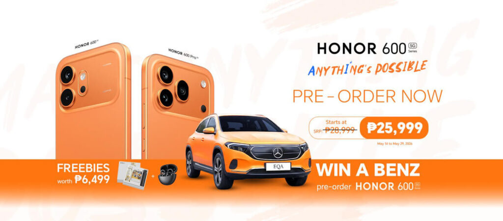 HONOR 600 Series Launches in the Philippines With Win-A-Benz Promo and AI Imaging Features