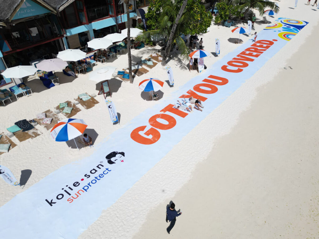 Kojie.san SunProtect Transforms Boracay at LaBoracay 2026