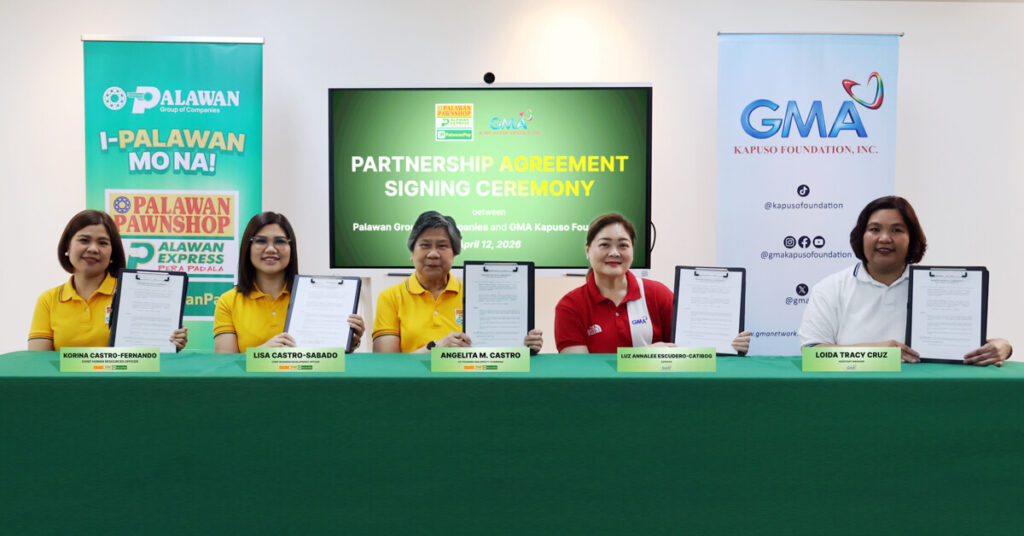 PalawanPay and GMA Kapuso Foundation Partnership