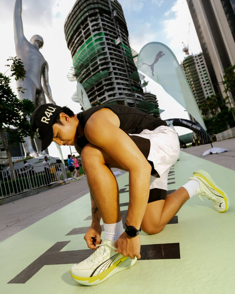 Proud to move with PUMA Running