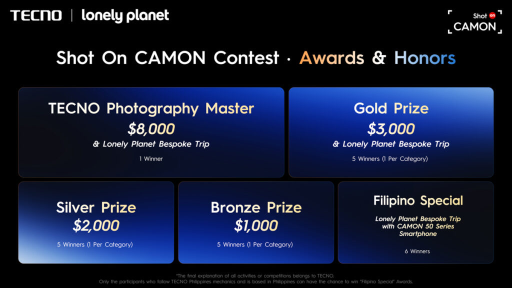 TECNO and Lonely Planet Launch Shot On CAMON Contest 2026