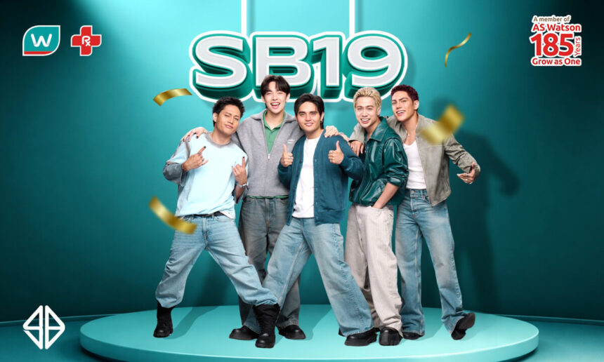 Watsons Welcomes SB19 as Brand Ambassadors
