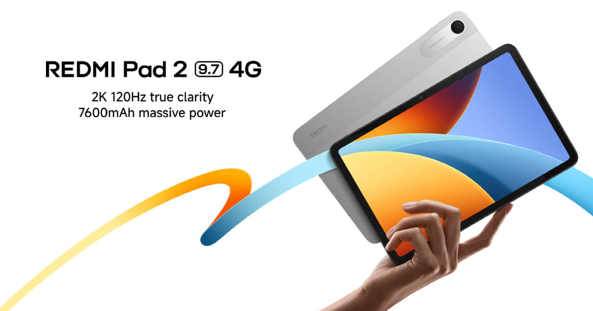 Xiaomi Launches REDMI Pad 2 9.7 Series in Philippines