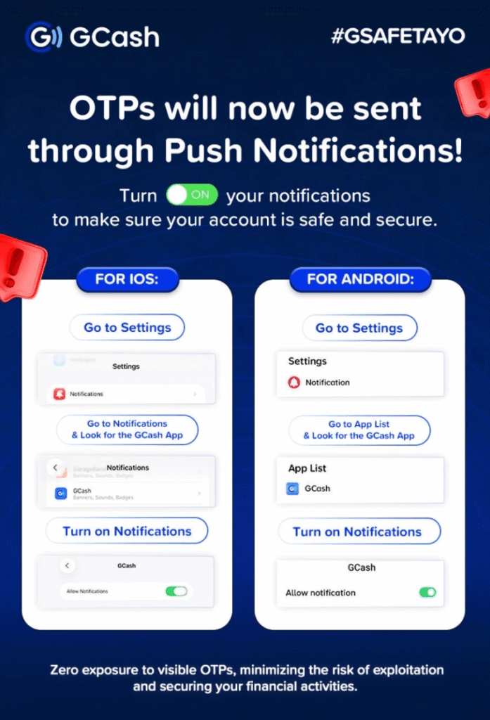 GCash In-App OTP