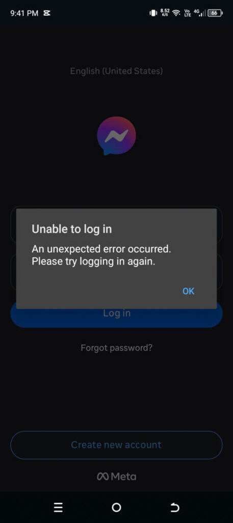 Meta Platforms Hit by Widespread Service Issues - Facebook Messenger