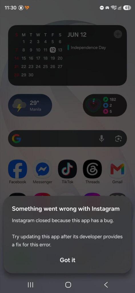 Meta Platforms Hit by Widespread Service Issues - Instagram