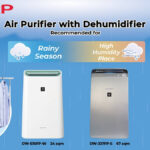 Sharp Air Purifier with Dehumidifier