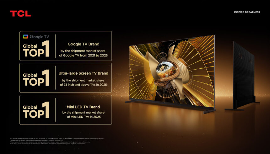 TCL Strengthens Premium TV Leadership with SQD Mini LED Technology