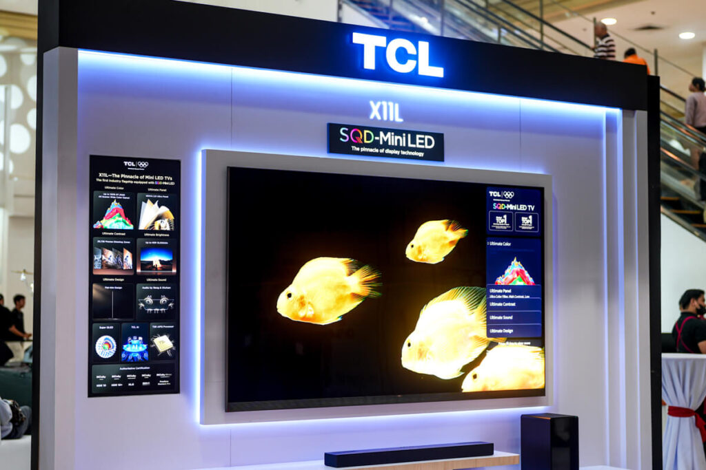 TCL x Ansons 60th Anniversary Showcases the New SQ-Mini LED TV