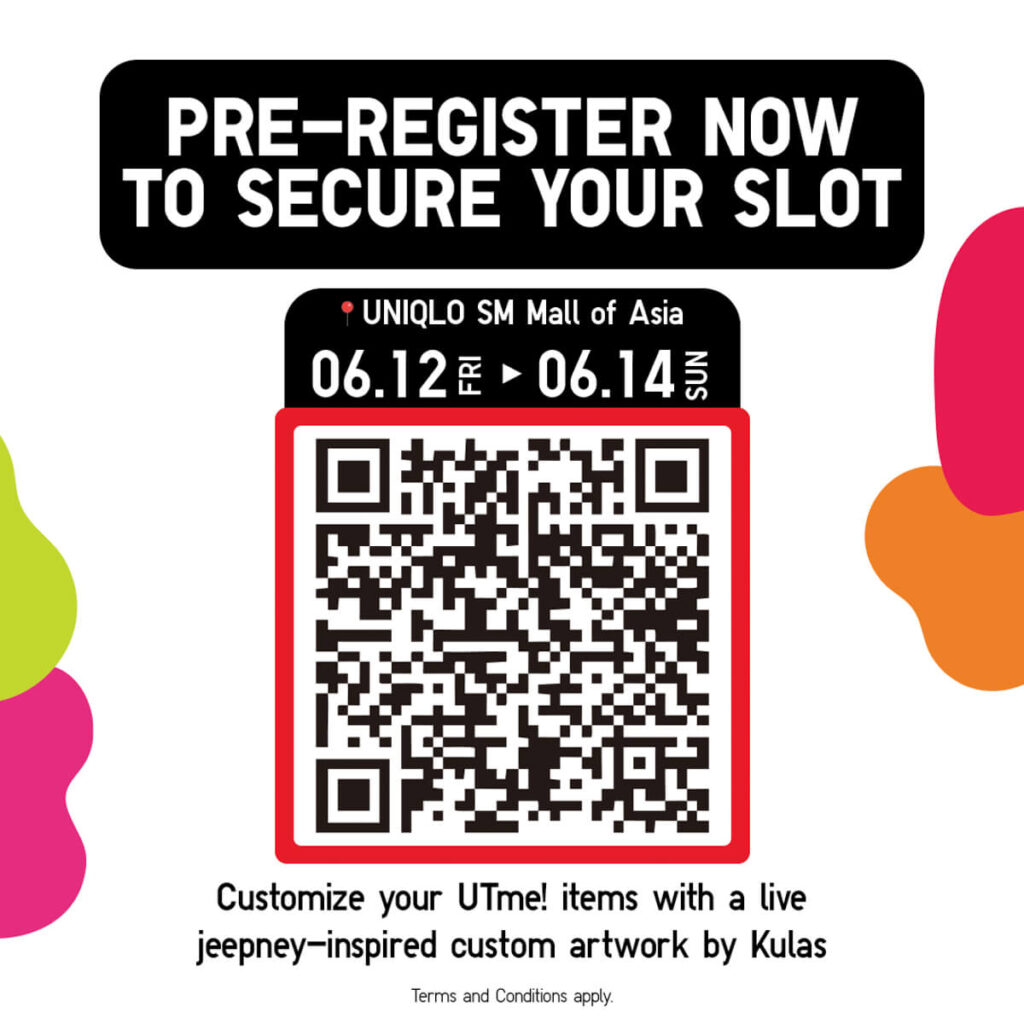 UNIQLO MOA shoppers to celebrate Filipino street culture with jeepney-inspired UTme