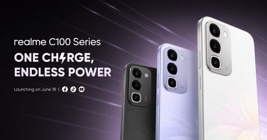 realme C100 Series Set to Launch on June 18 with Massive Batteries and Enhanced Durability