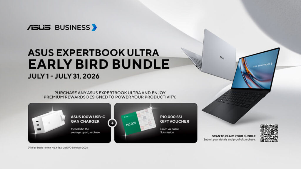 ASUS ExpertBook Ultra Launches in the Philippines as ASUS New AI Business Flagship