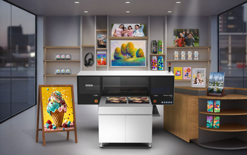 Epson Launches SureColor V4000 UV Flatbed Printer