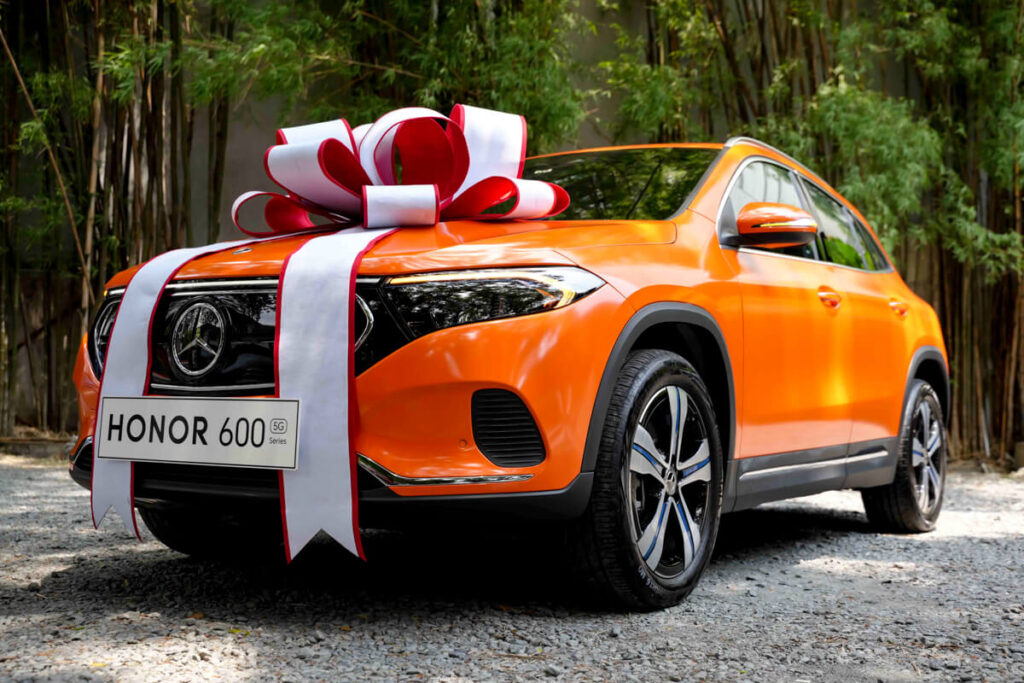 HONOR Philippines Grand Prize Winner of HONOR 600 Win-a-Benz Promo
