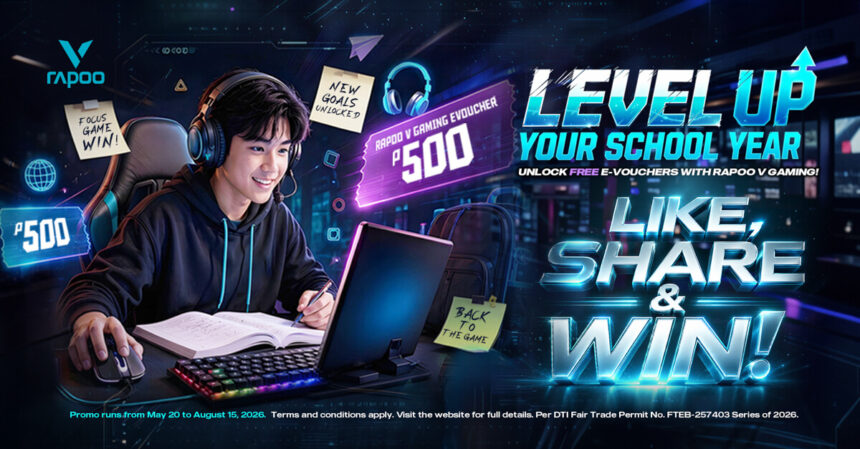 Join the Rapoo V Gaming Promo in Three Easy Steps