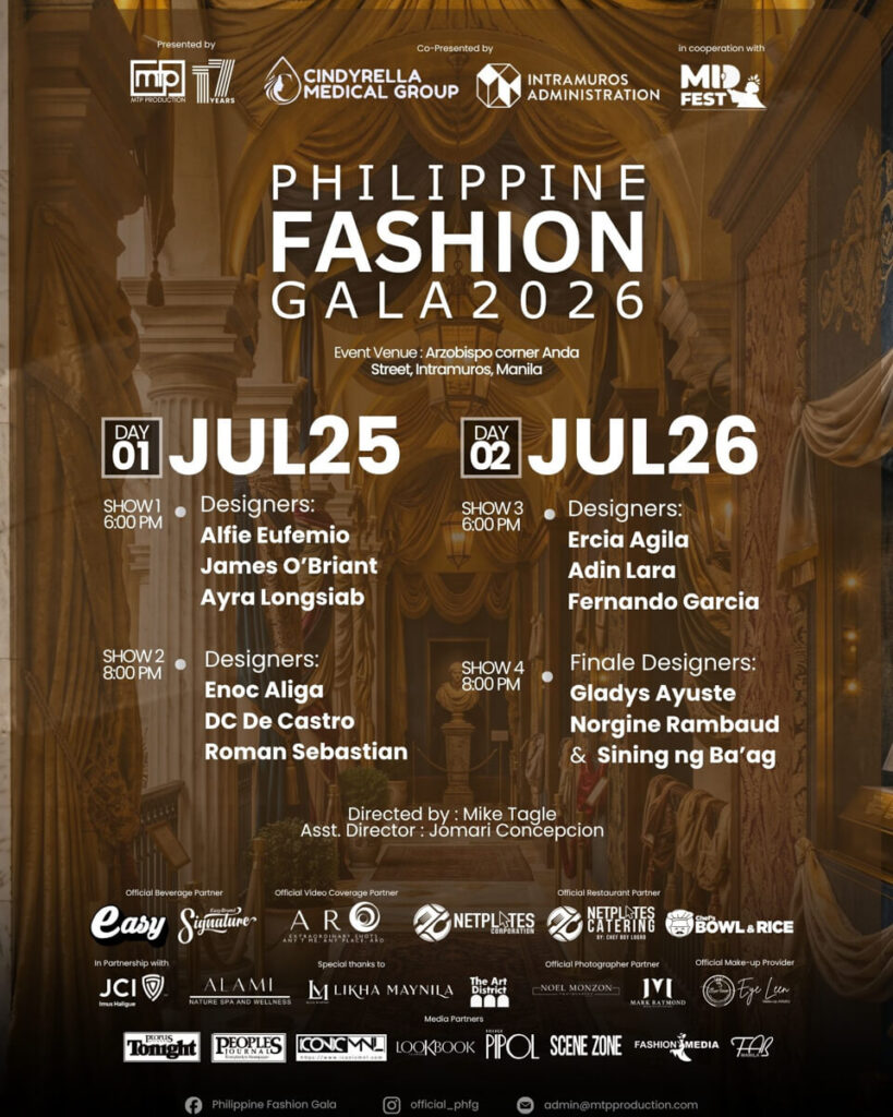 Philippine Fashion Gala 2026