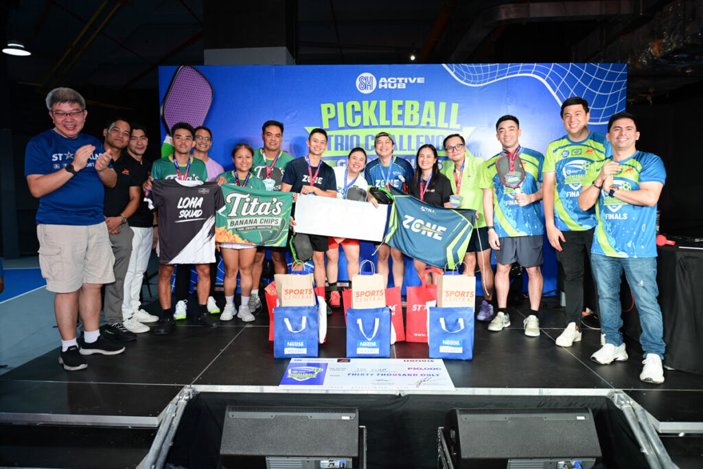 SM Active Hub Concludes Pickleball Trio Challenge
