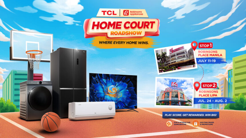 Step Into The Fresh and Clean TCL Home Court with Robinsons Appliances