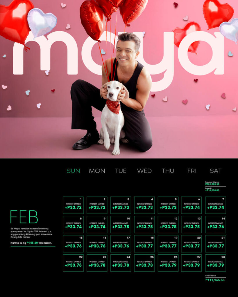 The Maya 2026 Savings Calendar Jericho Rosales
