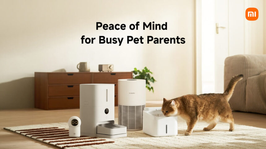 Xiaomi Smart Pet Care Ecosystem Helps Busy Pet Parents Keep Pets Safe and Nourished