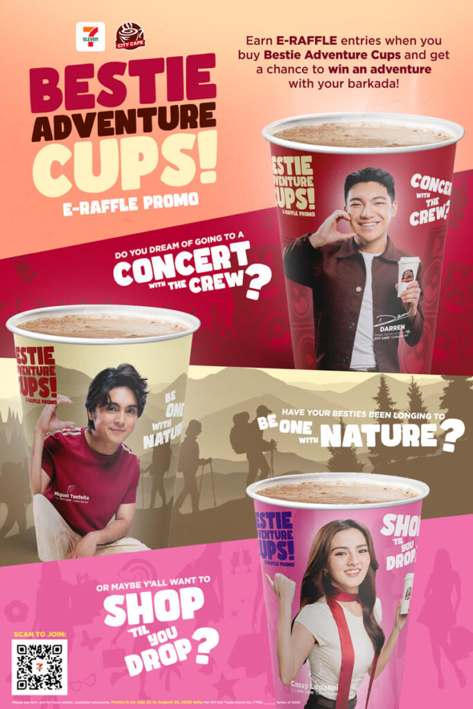 City Cafe Bestie Cups Promo at 7-Eleven