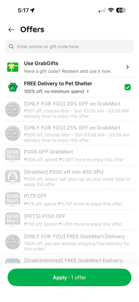 GrabMart Enables Direct Donations to PETA