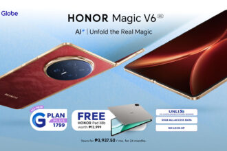 HONOR Magic V6 Now Available Through Globe Postpaid Plans