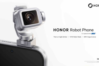 HONOR Robot Phone Launches with 4DoF Titanium Gimbal