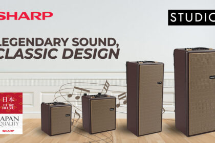 Sharp Classic Speaker Series Brings Vintage Style and Powerful Sound