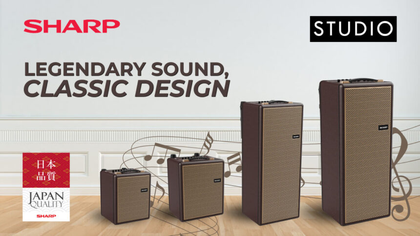 Sharp Classic Speaker Series Brings Vintage Style and Powerful Sound
