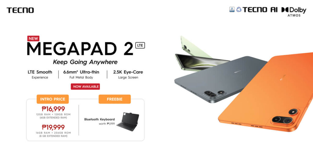 TECNO MEGAPAD 2 Launches in the Philippines