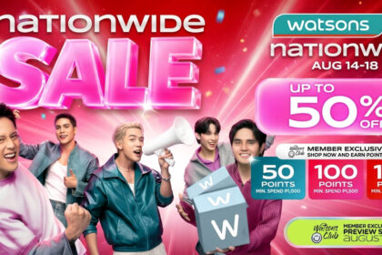 Watsons August Nationwide Sale