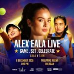 Alex Eala to Return to the Philippines on December 8 for Exhibition Match vs Janice Tjen