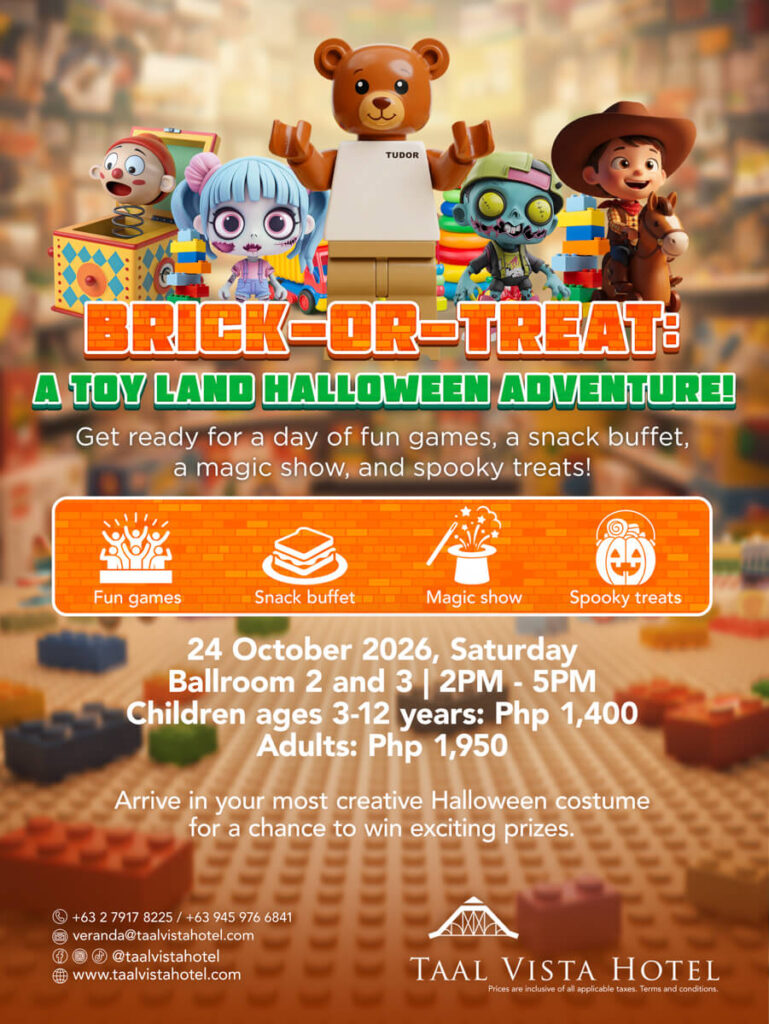 Taal Vista Hotel Brick-or-Treat