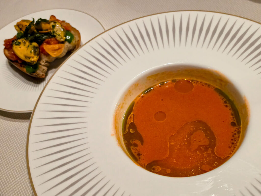 Finestra at Solaire Resort Quezon City - Black Mussel Soup