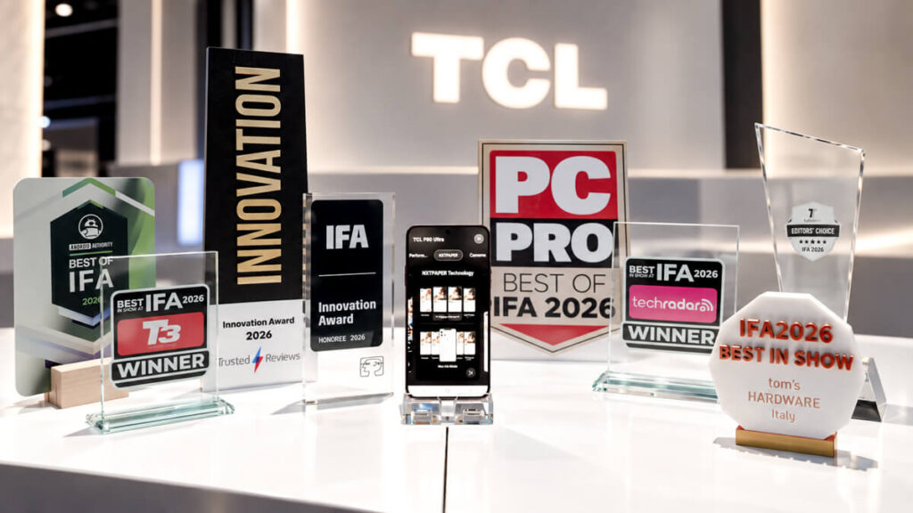 TCL Wins More Than 30 Honors at IFA 2026 for Next-Generation Technology