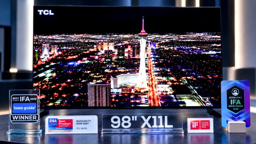 TCL Wins More Than 30 Honors at IFA 2026 for Next-Generation Technology
