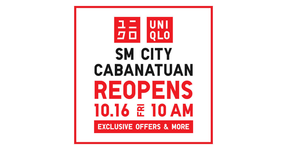 UNIQLO to Reopen Expanded SM City Cabanatuan Store