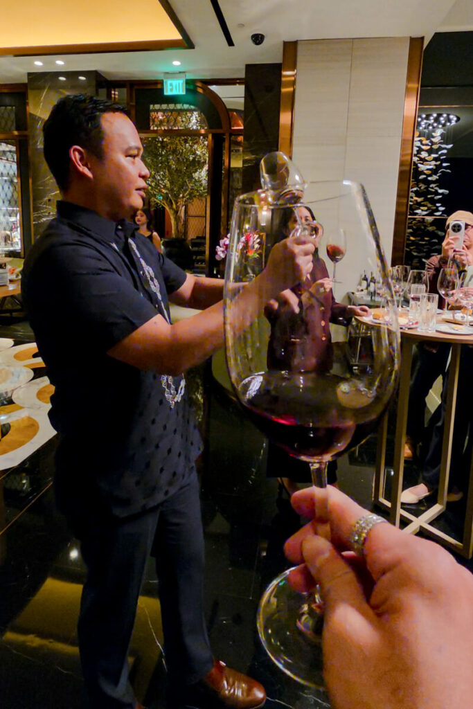 Wine at 38 Guided Tasting at Solaire Resort Quezon City