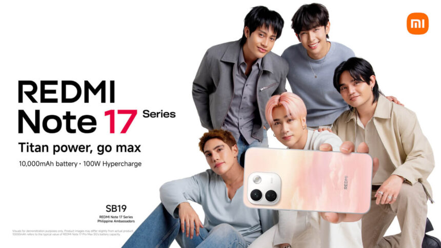 Xiaomi Names SB19 as Philippine Ambassadors for REDMI Note 17 Series