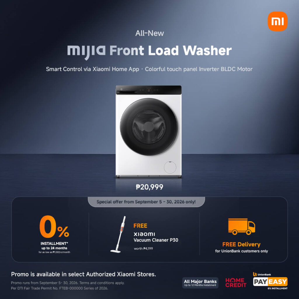 Xiaomi Unveils New Smart TVs and Mijia Washing Machines in the Philippines