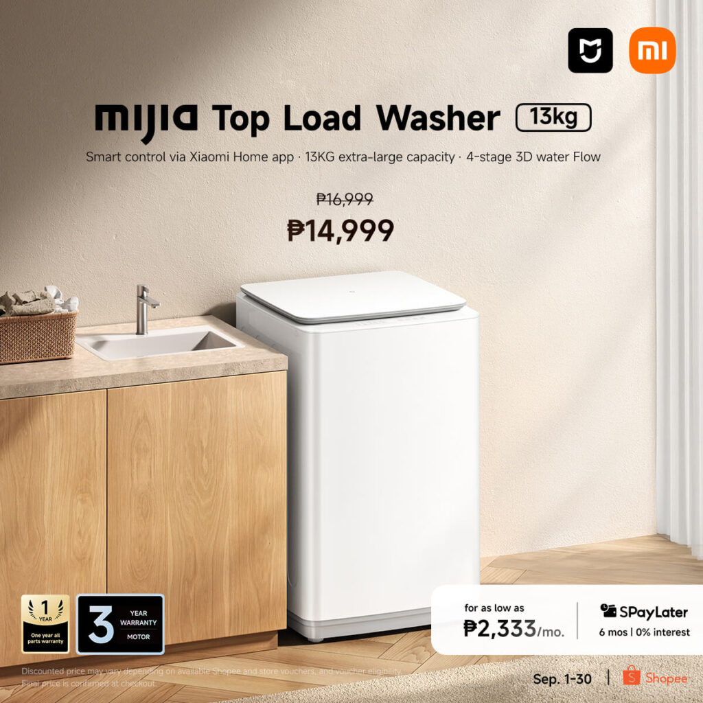 Xiaomi Unveils New Smart TVs and Mijia Washing Machines in the Philippines