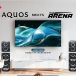 SHARP Philippines Unveils AQUOS JJ5000X 4K Google TV and THE ARENA Tower Speaker