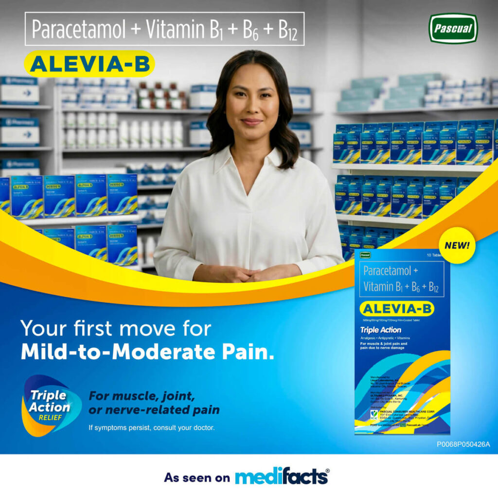 Alevia B For Triple Action Relief