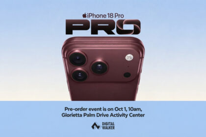 Digital Walker iPhone 18 Pre-Order Event Offers