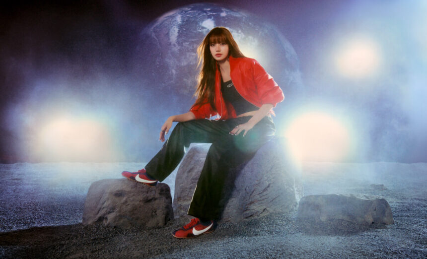 LISA Stars in Nike Sportswear Moon Shoe Campaign