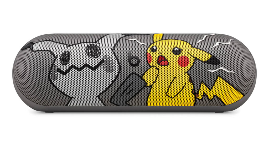 Pokémon x Beats Pill Featuring Pikachu and Mimikyu