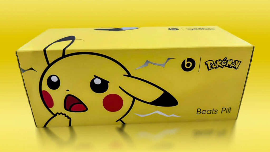 Pokémon x Beats Pill Featuring Pikachu and Mimikyu