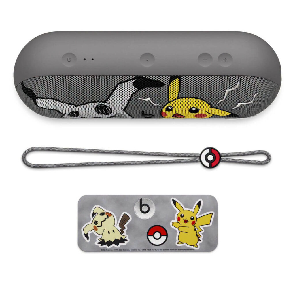 Pokémon x Beats Pill Featuring Pikachu and Mimikyu